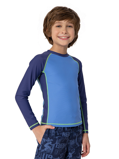 Лонгслив купальный UPF артикул:UVBL01-Z1-1