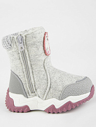 00216-3 Сапоги (светло-серый) 23-27 (5 пар)