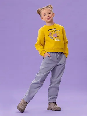 OKGCP14-91 Брюки софтшелл(серый) 92-128(92/98/104/110/116/122/128)