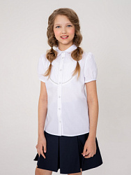 OJGCB01-00 Блузка(белый) 122-158(122/128/134/140/146/152/158)