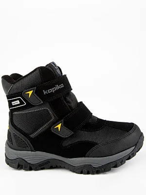 43439-2 Ботинки (черный-желтый) 33-37 (5 пар)