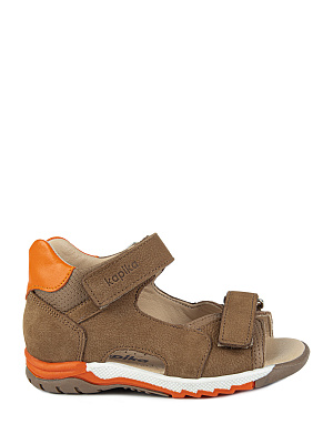 31855т-2 Туфли летние (коричневый) 23-27 (5 пар)