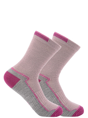 FWUAS01-X0 Носки шерстяные 26-38 (26-28/29-31/32-34/35-38) розовый