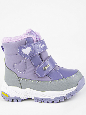 41291-2 Ботинки (сиреневый) 22-25 (5 пар)