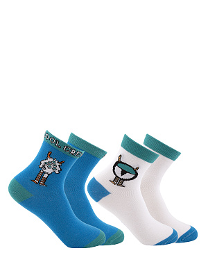 HKBAS04-WM Носки 26-38 () синий