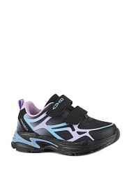 731048с-20 Обувь для активного отдыха (черный-голубой) 31-38 (8 пар)