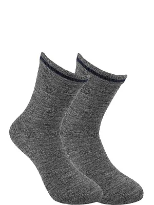 FWUAS06-3A Носки шерстяные(серый) 20-38(20-22/23-25/26-28/29-31/32-34/35-38)