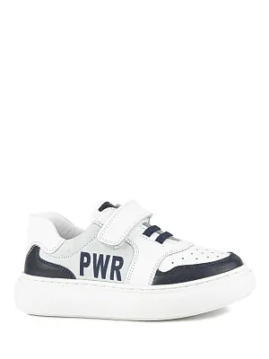 22973т-1 Полуботинки (белый-синий) 26-30 (5 пар)