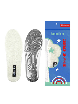 STF01 Стельки белый текстиль (80% шерсть) 21-41