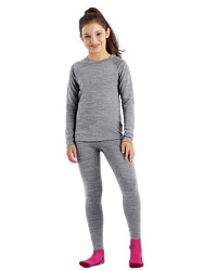 KKGCG01-90 Термобелье леггинсы(св.серый) 98-164(98/104/110/116/122/128/134/140/146/152/158/164)