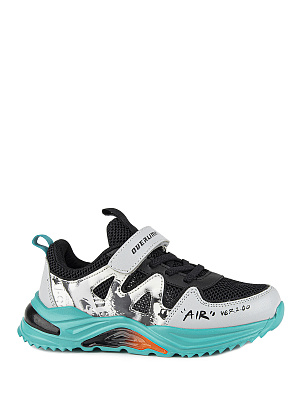 73722-20 Обувь для активного отдыха (черный-серый) 31-38 (8 пар)