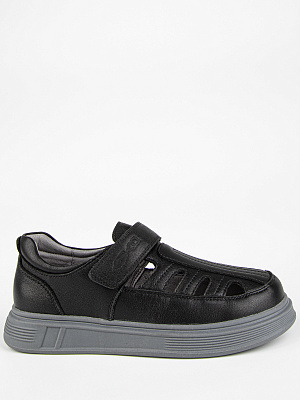 231149-1 Полуботинки (черный) 31-37 (7 пар)