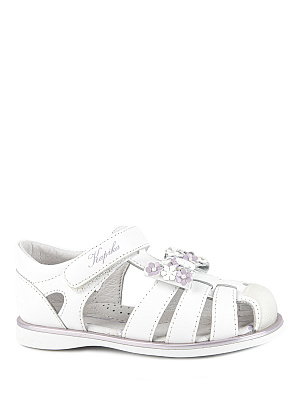 31491-1 Туфли летние (белый) 23-27 (5 пар)