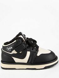 63318шк-1 Ботинки (черный-белый) 31-35 (5 пар)