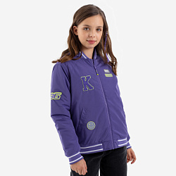 LJGCK01-V2 Куртка демисезонная(фиолетовый) 134-164(134/140/146/152/158/164)