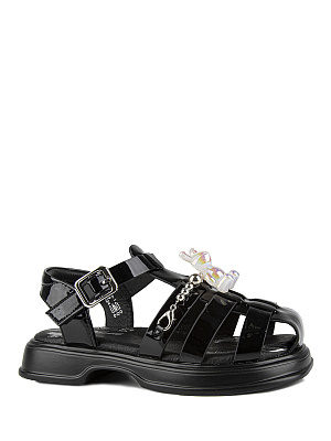 32873п-1 Туфли летние (черный) 28-32 (5 пар)