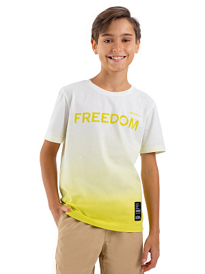 LJBCT22-61 Футболка(желтый) 134-170(134/140/146/152/158/164/170)