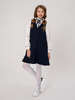 OJGCD01-Z4 Сарафан(синий) 122-152(122/128/134/140/146/152)