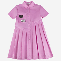 LKGCD10-80 Платье(розовый) 98-128(98/104/110/116/122/128)
