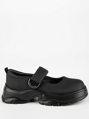 24836п-1 Туфли (черный) 34-38 (5 пар)