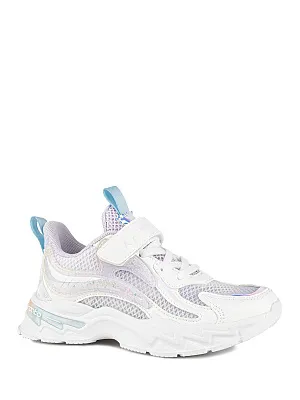 731004-1 Обувь для активного отдыха (белый-сиреневый) 31-35 (5 пар)