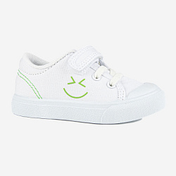 72980-2 Обувь для активного отдыха (белый-зеленый) 21-28 (8 пар)