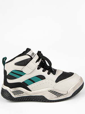 52640уп-1 Ботинки (серый-черный) 28-32 (5 пар)