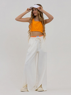 PJGCP12-00 Брюки трикотажные(белый) 134-170(134/140/146/152/158/164/170)