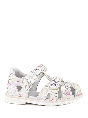 31814к-3 Туфли летние (розовый/белый) 23-27 (5 пар)