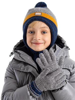 KWBAG02-91 Перчатки шерстяные (серый) one size ()