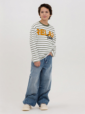 PJBCP02-S0 Брюки джинсовые(синий) 134-170(134/140/146/152/158/164/170)