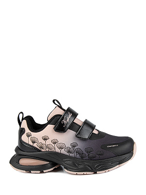 731146с-1 Обувь для активного отдыха (черный-розовый) 31-35 (5 пар)