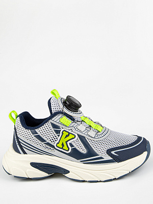 731251н-3 Обувь для активного отдыха (серый-синий) 32-36 (5 пар)