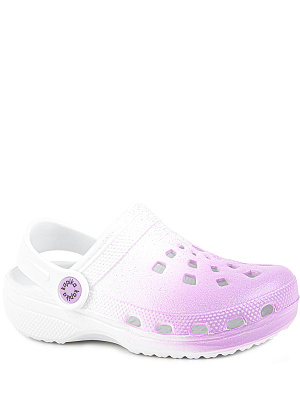 83216-1 Туфли летние (белый-розовый) 27-37 (10 пар)