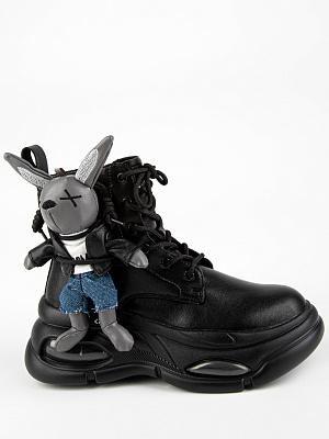 54497ук-1 Ботинки (черный) 35-39 (5 пар)