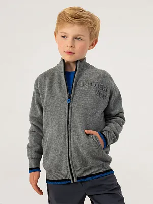 OKBCE09-93 Кардиган(серый) 92-128(92/98/104/110/116/122/128)