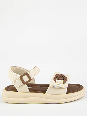 33924п-2 Туфли летние (бежевый) 31-35 (5 пар)