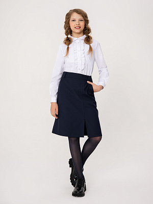 OJGCB10-00 Блузка(белый) 122-158(122/128/134/140/146/152/158)