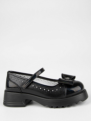 231063п-1 Туфли (черный) 33-37 (5 пар)