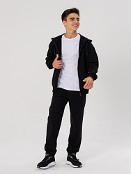 BBP03J-99 Брюки трикотажные(черный) 134-170(134/140/146/152/158/164/170)