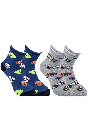 BKSC-2003-MA Носки 20-31 (20-22/23-25/26-28/29-31) синий/серый