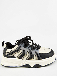 721016-10 Обувь для активного отдыха (черный-бежевый) 26-33 (8 пар)