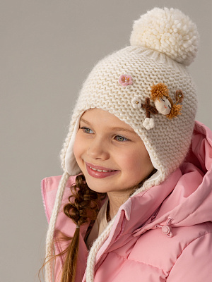 GHAT-3002-01 Шапка(молочный) 50-52/52-54(50-52/52-54)