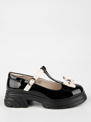 231144п-1 Туфли (черный) 33-37 (5 пар)