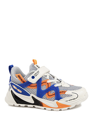 73776-10 Обувь для активного отдыха (белый-синий) 31-38 (8 пар)