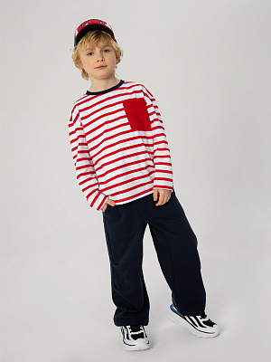 PKBCP01-Z4 Брюки трикотажные(синий) 92-128(92/98/104/110/116/122/128)