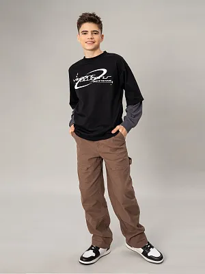 OJBCP17-T2 Брюки(бежевый) 134-170(134/140/146/152/158/164/170)