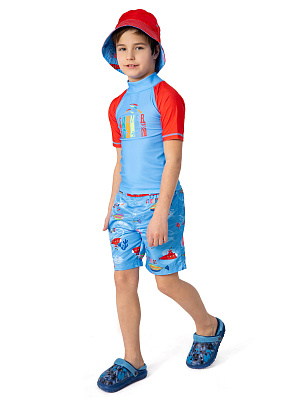 NUBSS04-QE Купальный комплект (голубой) 86-122 (86/92/98/104/110/116/122)