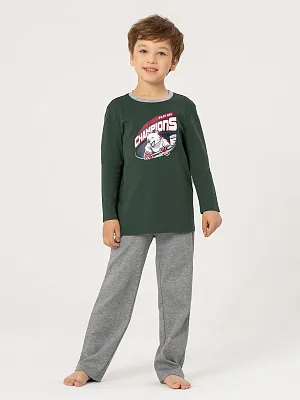 OUBPS01-UA Пижама комплект(зеленый) 92-128(92/98/104/110/116/122/128)