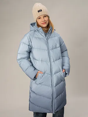 OJGCK04-Z3 Куртка зимняя(серо-голубой) 134-170(134/140/146/152/158/164/170)